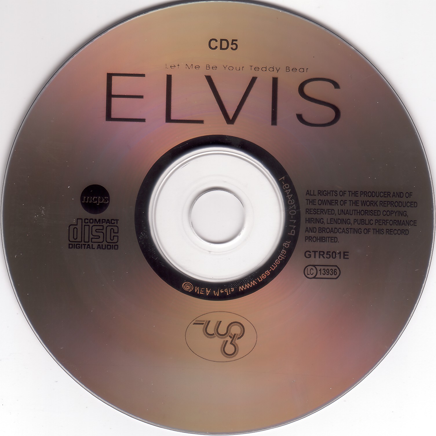 Elvis Presley  Let Me Be Your Teddy Bear (2008) : CD5
